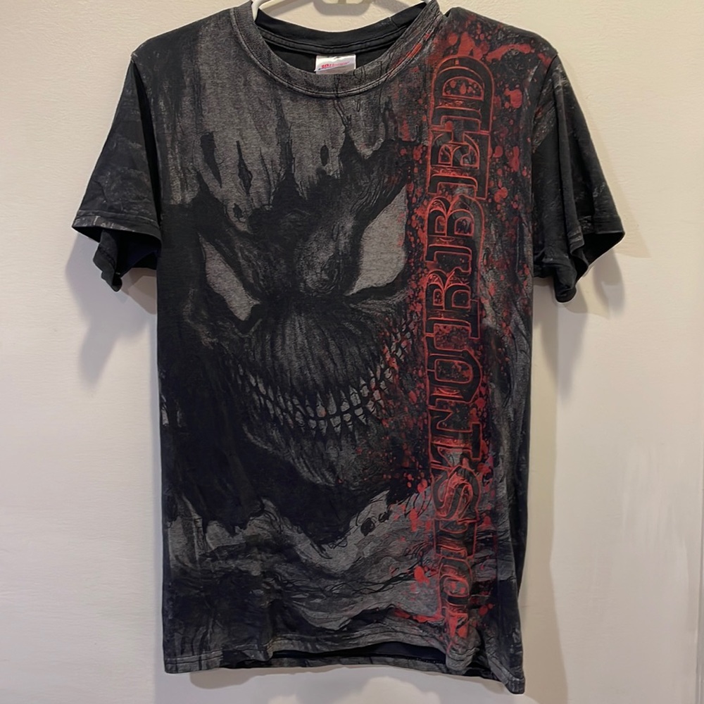Disturbed Band T-shirt All over Print Adult size Small